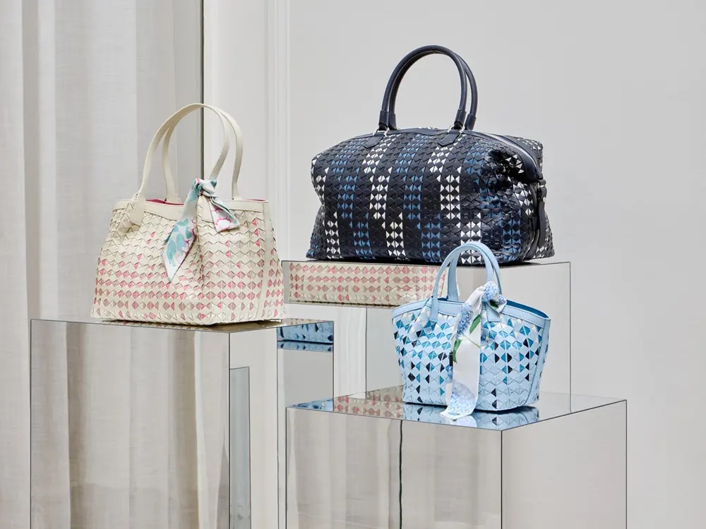 Serapian's Mosaico bags