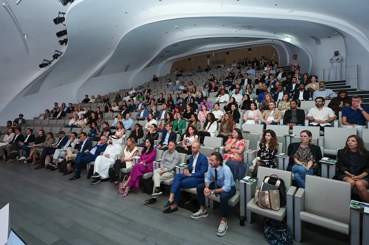 Audience during a presentation