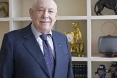 The portrait of Franco Cologni