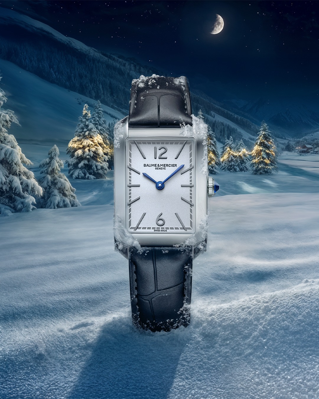 Baume & Mercier wishes you a Happy New Year, filled with joy, moments shared with your loved ones and unforgettable memories.

--
Hampton 10795
Small size, Quartz, 5 ATM Water-Resistance, Interchangeable black leather strap with alligator pattern.
--
#BaumeEtMercier
#Hampton
#Celebration