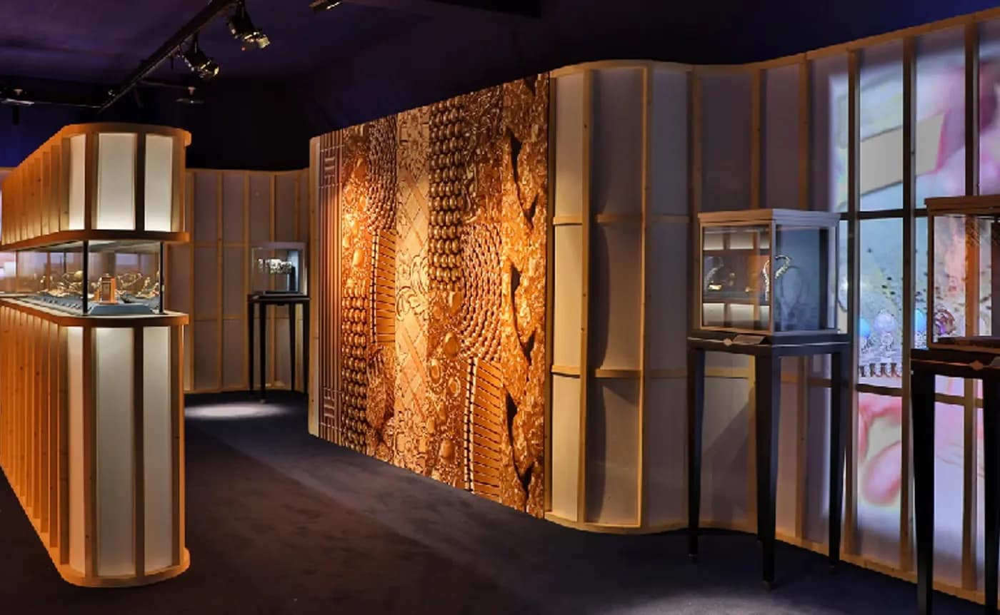 Interior of a showroom