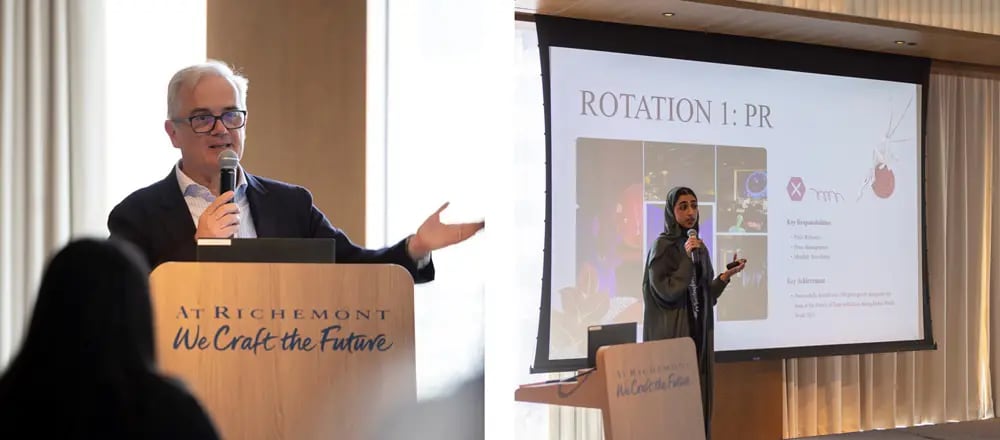 Speakers at Mustaqbalkom Trainee Programme Graduation Ceremony