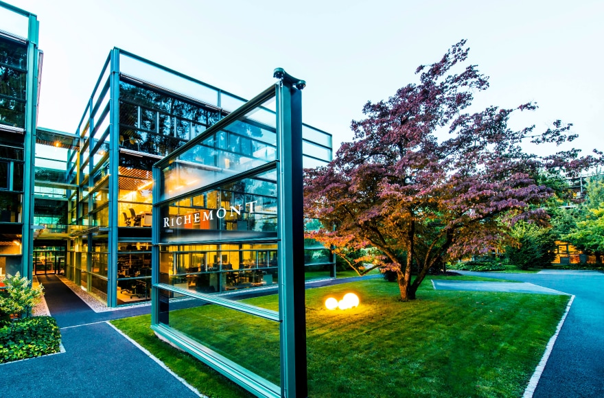 A view on the Richemont's headquarter in Bellevue, Geneva, Switzerland